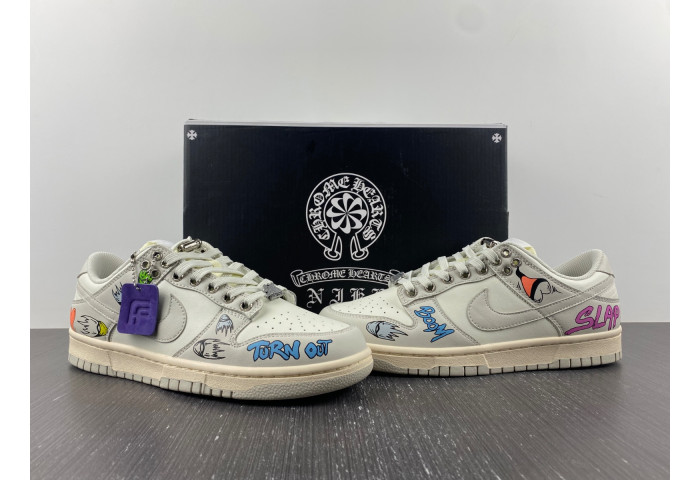 Nike Dunk Low Chrome Hearts  DD1503-107