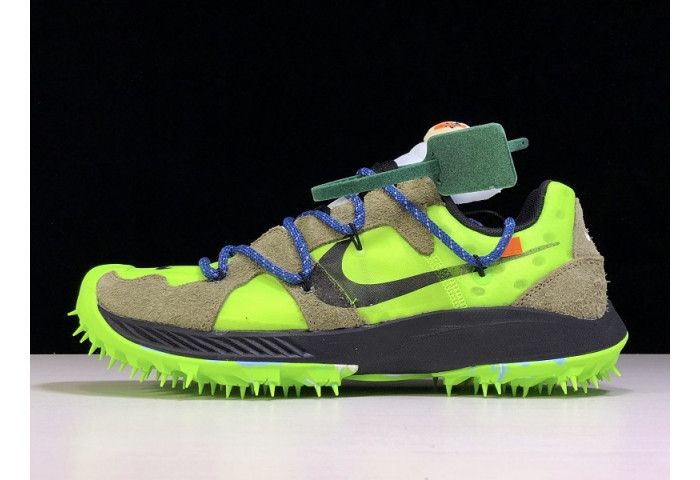 Nike Zoom Terra Kiger 5 OFF-WHITE Electric Green (W) CD8179-300