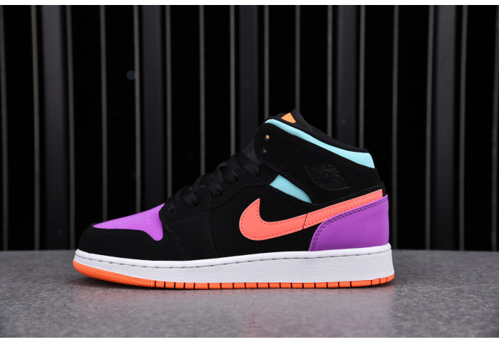 Jordan 1 Mid Multi-Color (GS)  554725 083