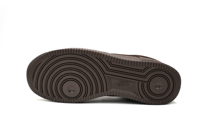 Svp*me x nike air force 1 low "baroque brown"