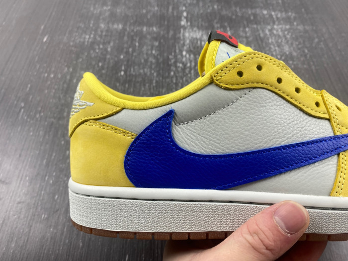 Travis Scott x Air Jordan 1 Low OG “Canary” DZ4137-700