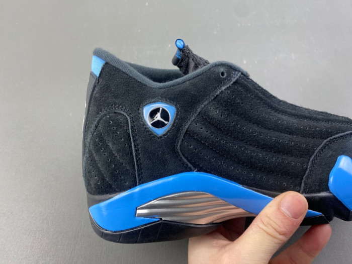 Air Jordan 14 “Black/University Blue 487471-007