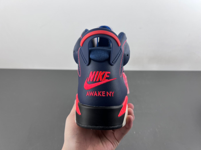 Awake NY x Air Jordan 6「Midnight Navy」IQ5706-400