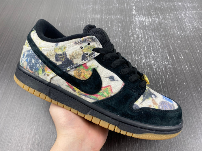 Dunk SB Svp*me × Nike Dunk Low “Rammellzee” FD8778-001