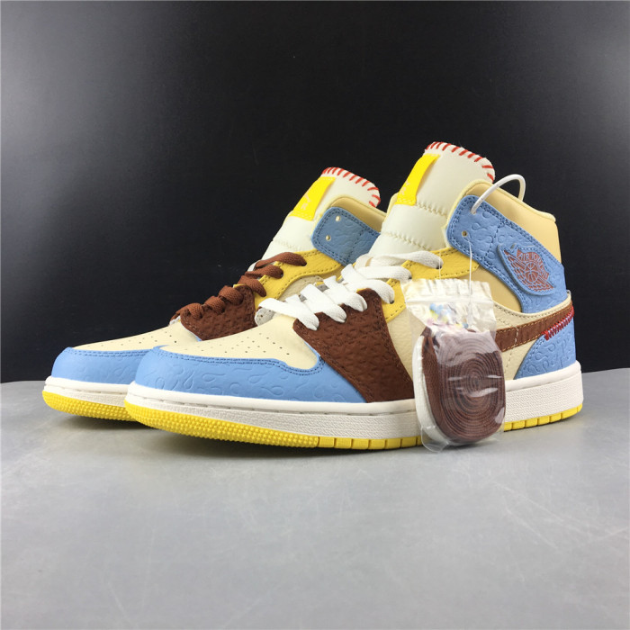 Jordan 1 Mid SE Fearless Maison Chateau Rouge CU2803-200