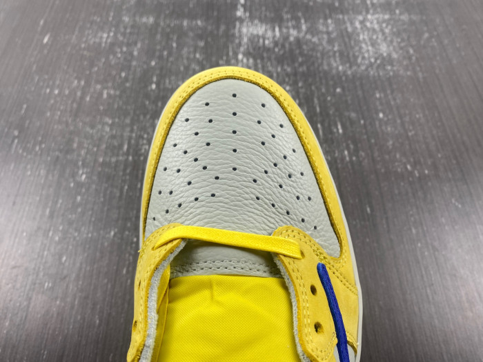 Travis Scott x Air Jordan 1 Low OG “Canary” DZ4137-700