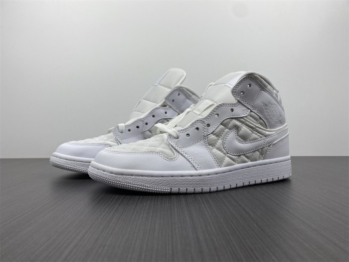 Jordan 1 Mid Quilted White (W) DB6078-100