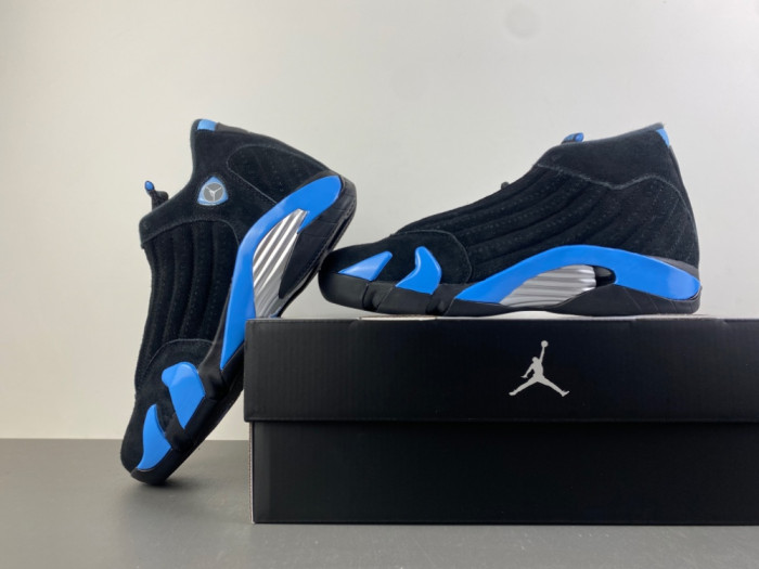 Air Jordan 14 “Black/University Blue 487471-007