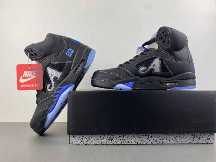 Awake NY x Air Jordan 5 “Racer Blue” DV4982-004