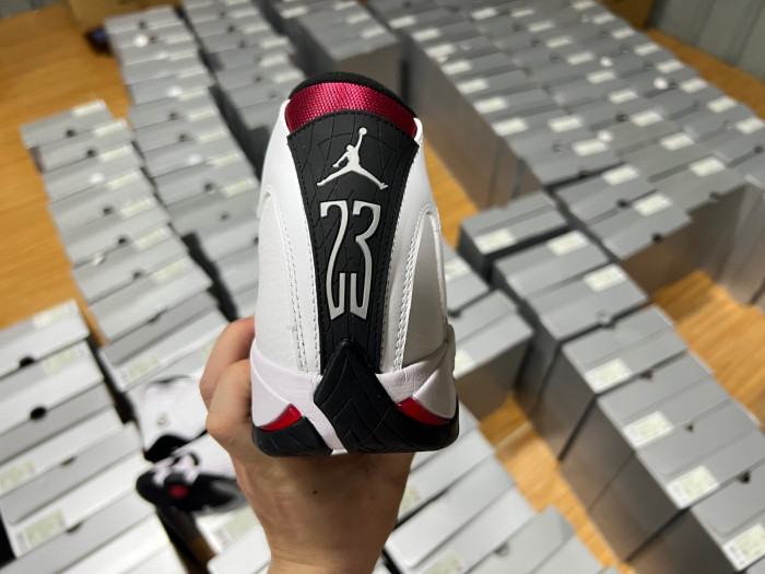 Air Jordan 14 “Black Toe” 487471-160