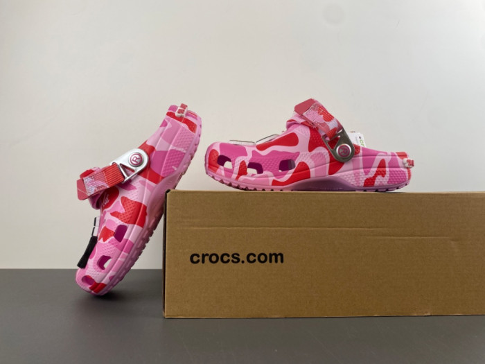 bape x Cr0c5 classic clog 