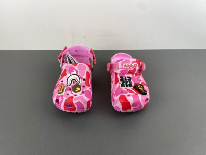 bape x Cr0c5 classic clog 