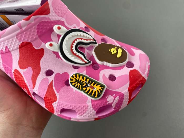 bape x Cr0c5 classic clog 