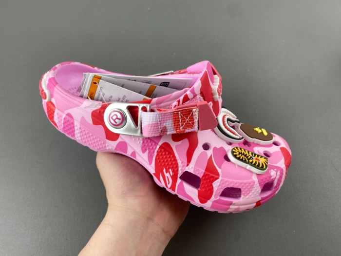 bape x Cr0c5 classic clog 