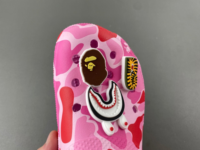 bape x Cr0c5 classic clog 
