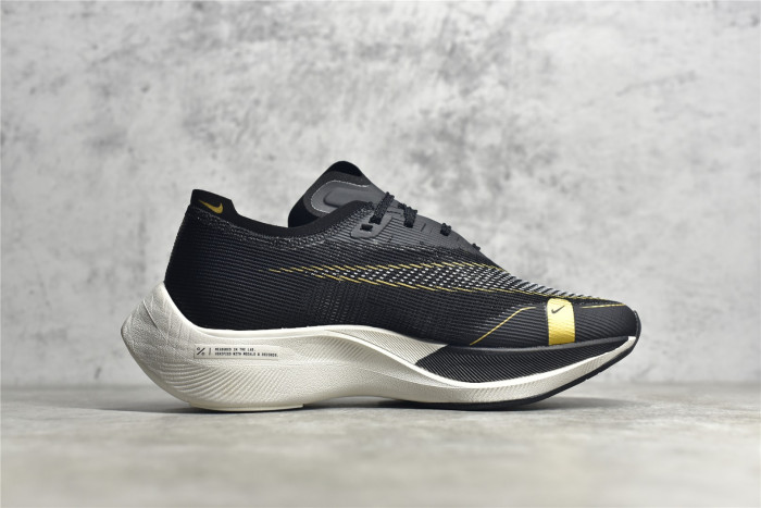 Nike ZoomX Vaporfly Next% 2 Black Metallic Gold Coin CU4111-001