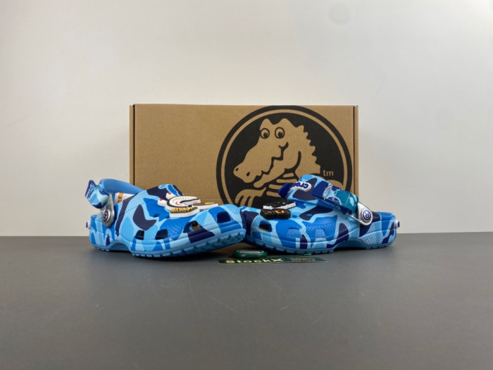 bape x Cr0c5 classic clog 