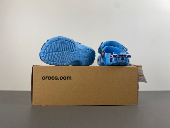 bape x Cr0c5 classic clog 