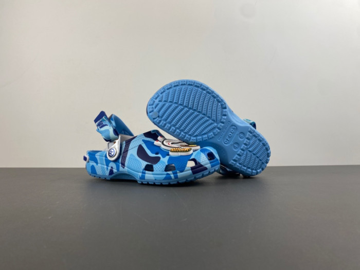 bape x Cr0c5 classic clog 