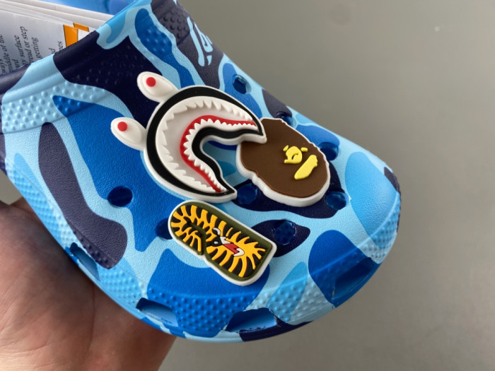 bape x Cr0c5 classic clog 