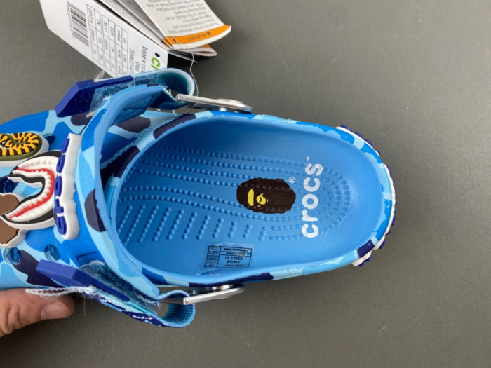 bape x Cr0c5 classic clog 