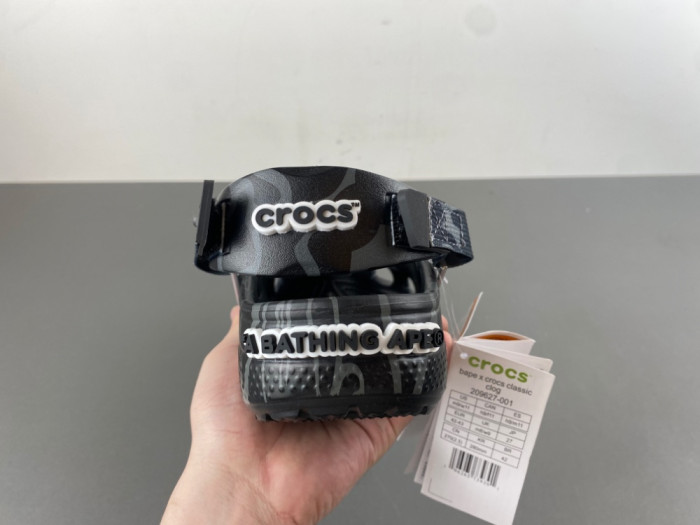 bape x Cr0c5 classic clog 