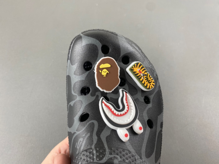 bape x Cr0c5 classic clog 