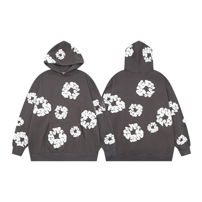 Denim Tears wreath-print cotton Hoodie