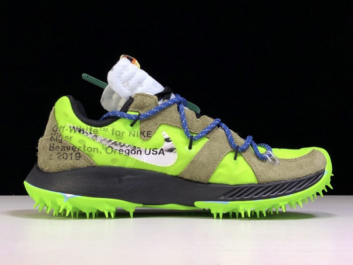 Nike Zoom Terra Kiger 5 OFF-WHITE Electric Green (W) CD8179-300