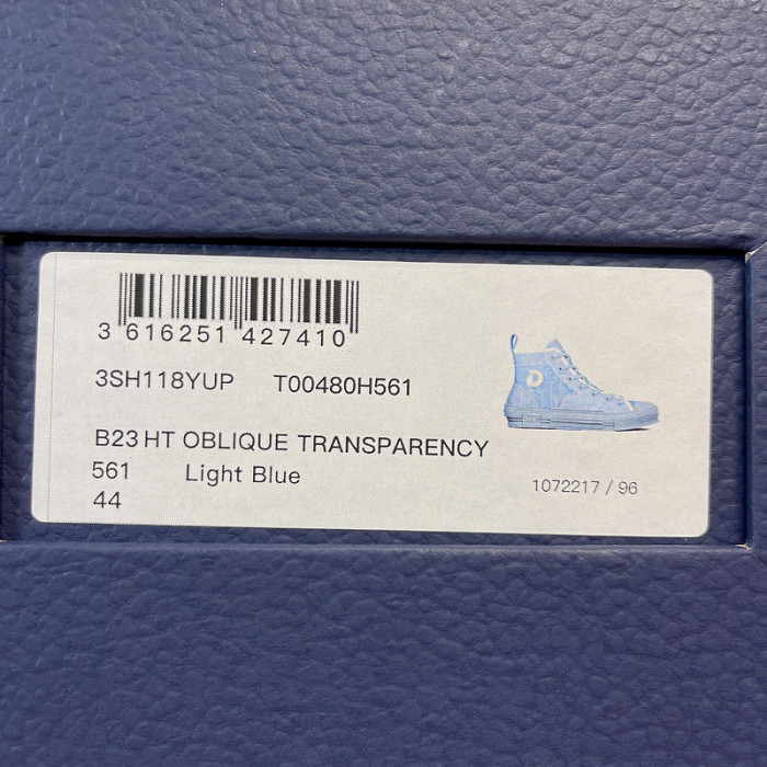 B23 OBLIQUE HIGH TOP SNEAKERS T00480H079