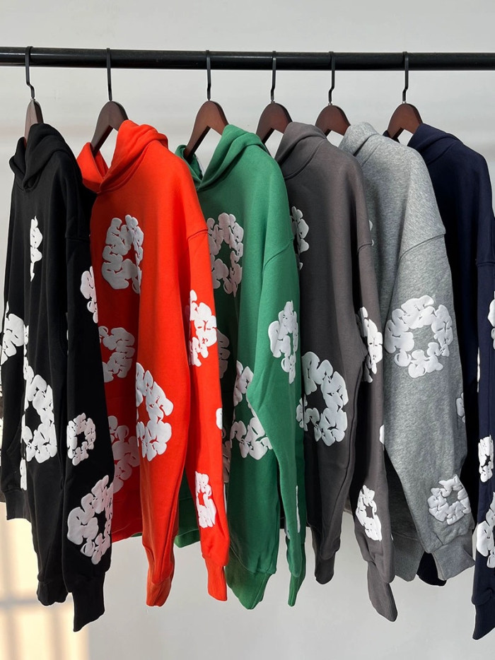 Denim Tears wreath-print cotton Hoodie