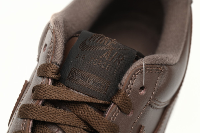 Svp*me x nike air force 1 low "baroque brown"