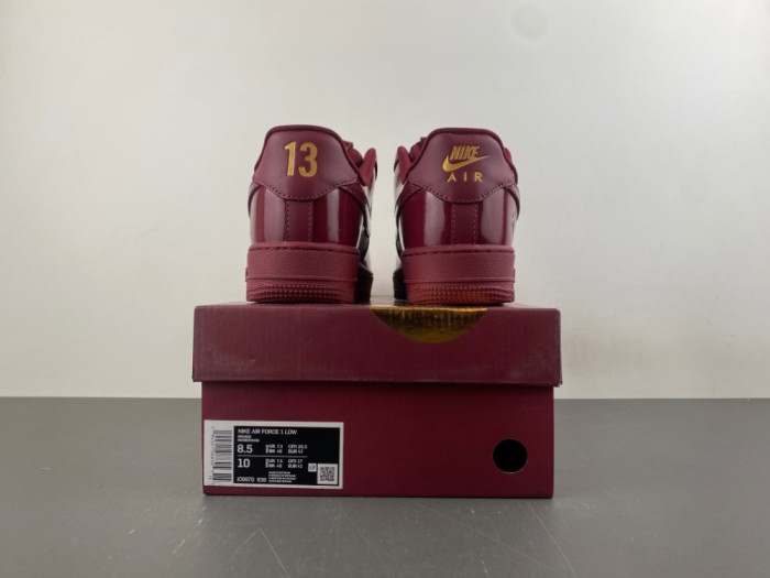 NIKE AIR FORCE 1 LOW SYNA CENTRAL CEE DARK BEETROOT IO9970-638