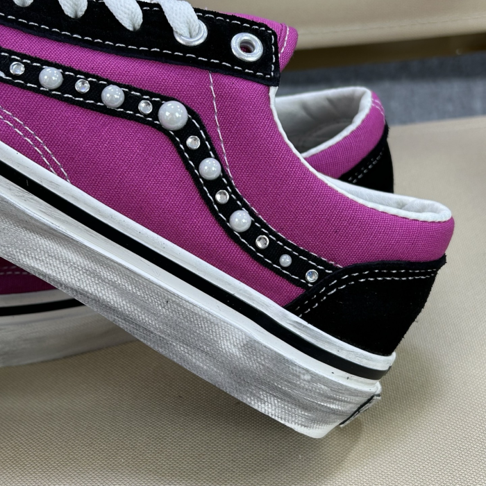 VANS OTW OLD SKOOL 36 PEARLIZED PACK PINK BLACK VN000E8