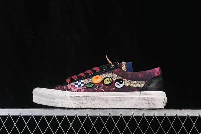 VANS OLD SKOOL 36 LX SOUVENIR BURGUNDY VN000D9RBRG