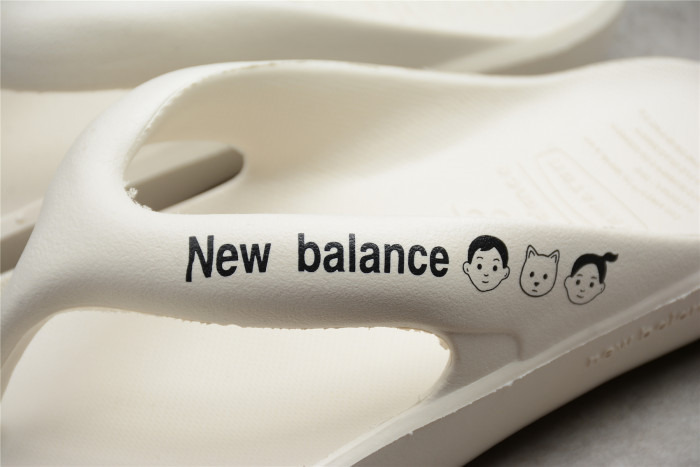 New Balance x TAW&TOE SD5601 Flip-Flops Ivory SD5601GIV