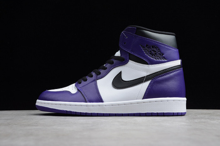 Jordan 1 Retro High Court Purple White 555088-500